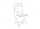składane krzesło retro biały antyczny