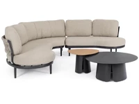 Narożnik szary na taras