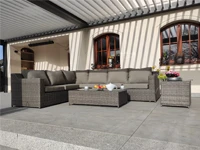 Meble narożne technorattan