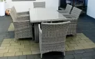 komplet obiadowy 6os. ogrodowy nicobar 185
