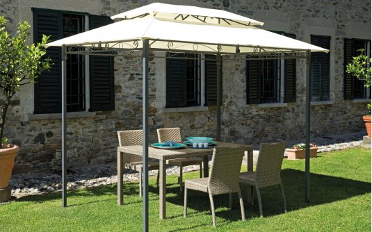 pawilon przeciwsłoneczny 3x2 m kremowy