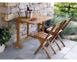 zestaw stół+fotele balkonowe