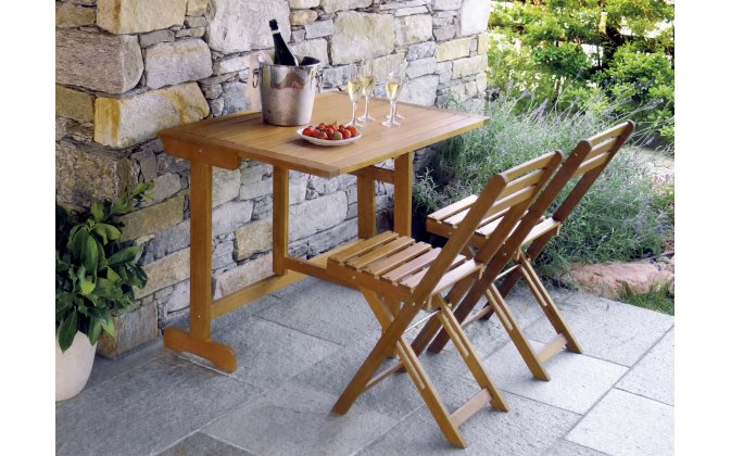 zestaw stół+fotele balkonowe