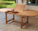 rozkładany stół ogrodowy teakowy 180-240 cm 