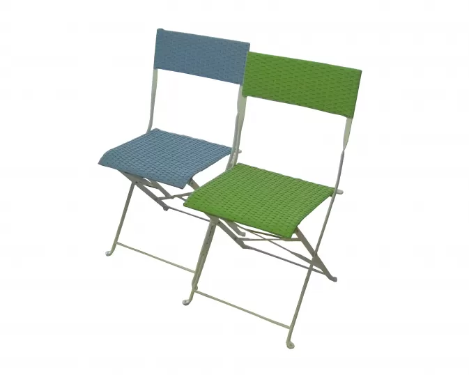 metalowe krzesło ogrodowe składane