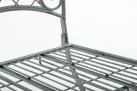 krzesło metalowe retro ogrodowe zielony antyczny