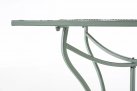 kwadratowy stół stylowy metaloplastyka jasnozielony ANTONIO 60x60
