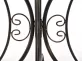 Okrągfły stolik prowansalski śr. 70 cm HEREDIA metaloplastyka 