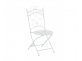 krzesło metaloplastyka biały 
