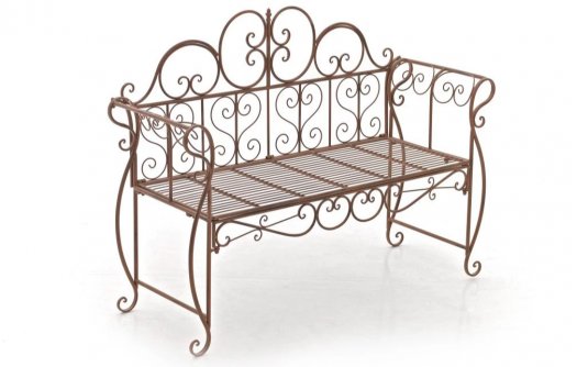 ława classic ogrodowa stalowa brązowy antyczny ława classic ogrodowa stalowa brązowy antyczny