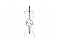 Brązowa trelisa ogrodowa z ornamentem wys 105 cm BHURA 