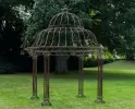 pawilon z kopułą retro metalowy