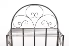 Brąz metaliczny składany regał metaloplastyka prowansalski ROCHA