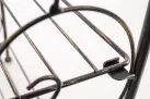 Brąz metaliczny składany regał metaloplastyka prowansalski ROCHA