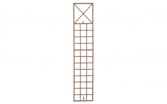 Krata ścienna narośliny pnące TRAJANO metaloplastyka kolor brazowy antyczny