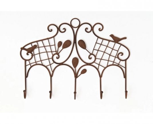 metalowy wieszka retro na ubrania brązowy metalowy wieszka retro na ubrania brązowy