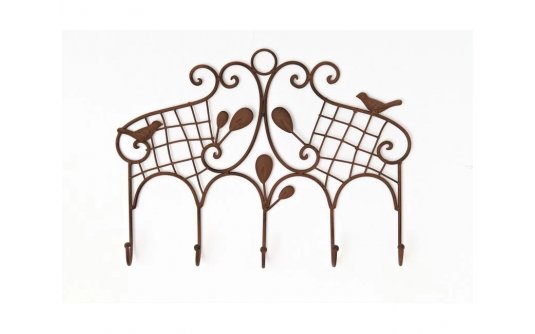 metalowy wieszka retro na ubrania brązowy metalowy wieszka retro na ubrania brązowy