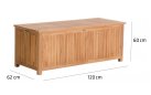 skrzynia ogrodowa teak