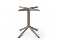 Podstawa do stolików bistro z polipropylenu CLIP BASE tortora