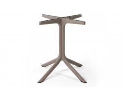 Podstawa do stolików bistro z polipropylenu CLIP BASE tortora