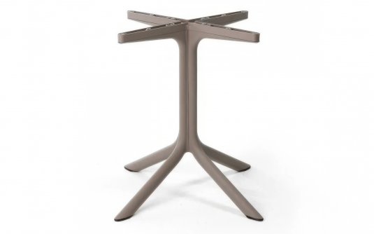 Podstawa do stolików bistro z polipropylenu CLIP BASE tortora