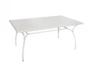 stół 160 x 100 stal biały