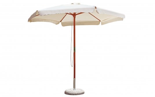 Parasol ogrodowy noga centralna drewniana STANDARD Ø285 cm