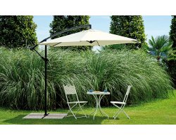 śześciokątny parasol ogrodowy 