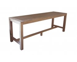 Stół ogrodowy teakowy barowy wysoki 250 cm JAVA