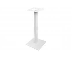 Podstawa stołu BA505 wysoka stalowa – biały horeca