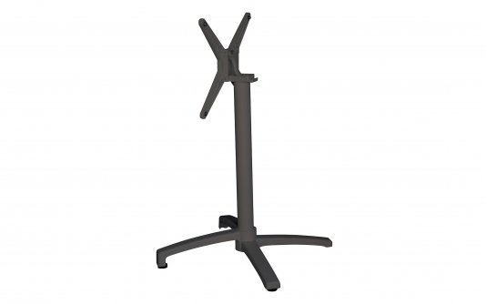 Pochylana podstawa do stolików do ogródków piwnych grafitowa Pochylana podstawa do stolików do ogródków piwnych grafitowa