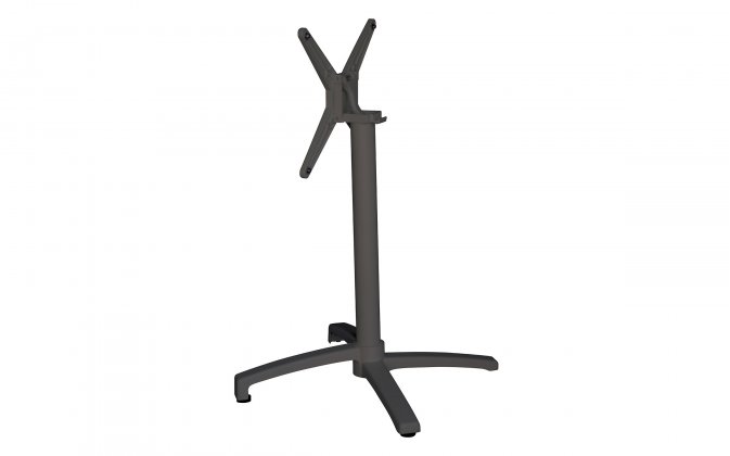 Pochylana podstawa do stolików do ogródków piwnych grafitowa