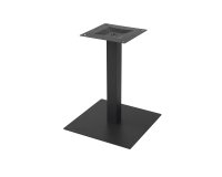 BA009N Podstawa stołu stalowa 55×55 cm – czarna – horeca – mocowanie 3 śruby