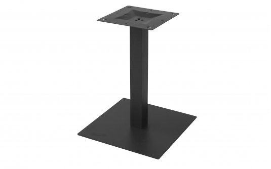 BA009N Podstawa stołu stalowa 55×55 cm – czarna – horeca – mocowanie 3 śruby BA009N Podstawa stołu stalowa 55×55 cm – czarna – horeca – mocowanie 3 śruby