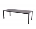 Stół aluminiowy ogrodowy GOA z blatem HPL szarym 