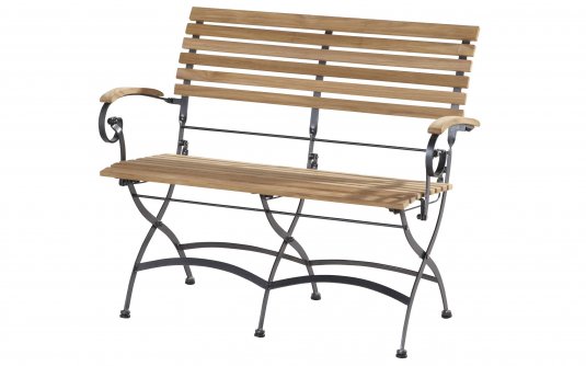 ławka ogrodowa składana teakowa retro BELLINI 4SO ławka ogrodowa składana teakowa retro BELLINI