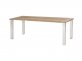 stół 240 cm teak - nogi stal nierdzewna
