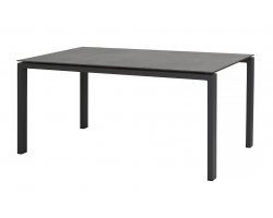 Stół Lafite 160 ogrodowy aluminiowy grafitowy blat kamień natryskowy