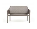 taupe ławka ogrodowa nardi net BENCH TORTORA