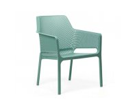fotel na taras polipropylen nardi zieleń morska