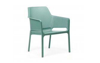 fotel na taras polipropylen nardi zieleń morska