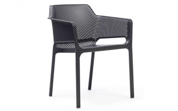 krzesło NET nardi obiadowe antracyt 