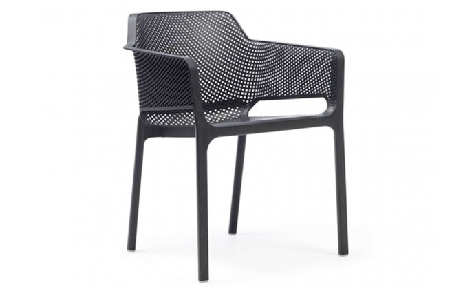 krzesło NET nardi obiadowe antracyt 