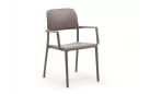 Fotel restauracyjny RIVA taupe