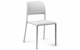 Krzesło do kawiarni RIVA biały