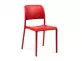 Krzesło do kawiarni RIVA czerwony