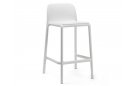 biały hoker z tworzywa sztucznego nardi faro mini