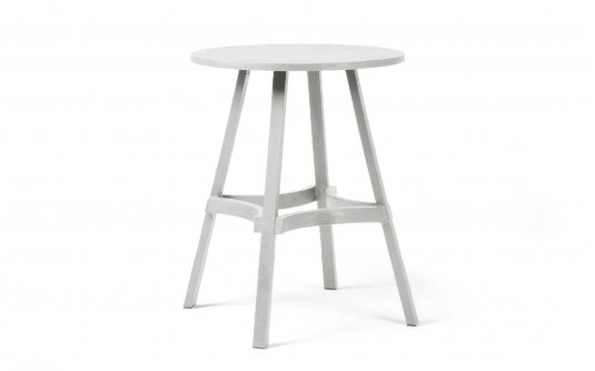 Okrągły stół ogrodowy z polipropylenu Ø70 cm Combo kolor gesso Okrągły stół ogrodowy z polipropylenu Ø70 cm Combo kolor gesso