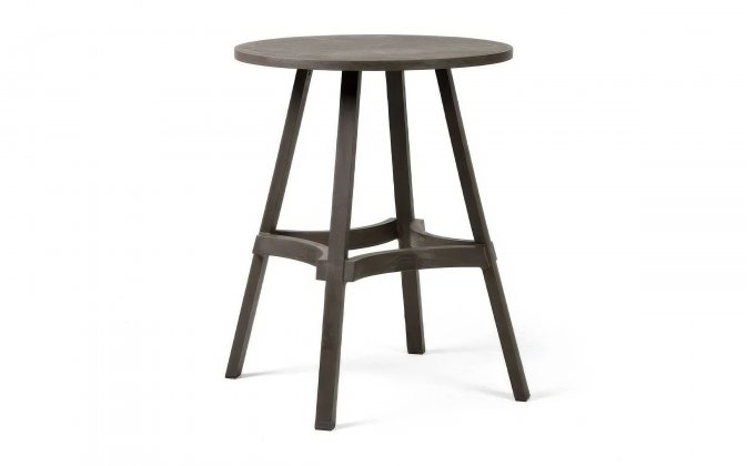 Okrągły stół ogrodowy z polipropylenu Ø70 cm Combo kolor terre