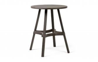 Okrągły stół ogrodowy z polipropylenu Ø60 cm Combo kolor terre